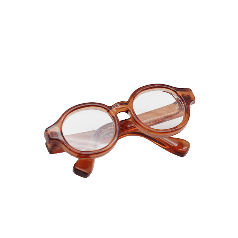 Wholesale Doll transparent sunglasses